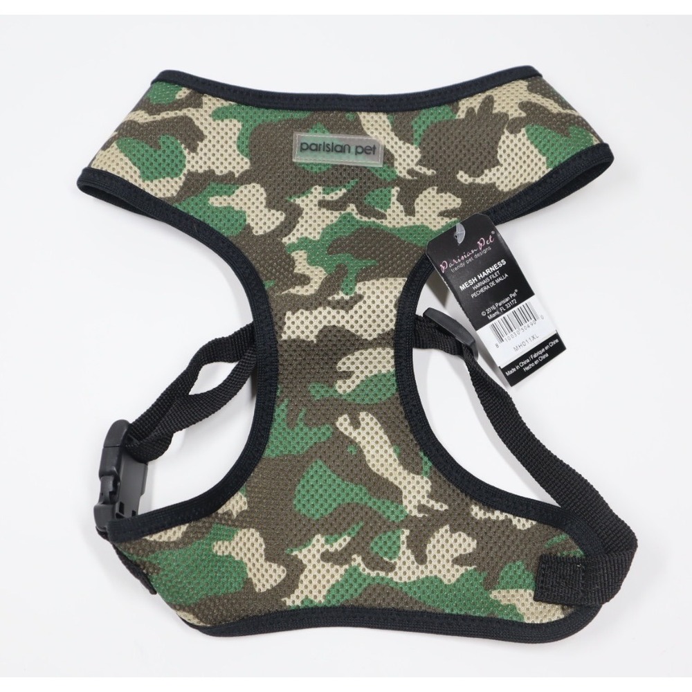 Parisian Pet Freedom Camo Dog Harness - Green Camo - Size XL‎